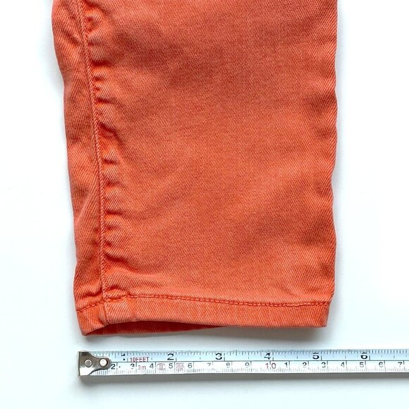 Gap Womens Stretchy Skinny Ankle Legging Jeans Size 6 Orange - Picture 13 of 13